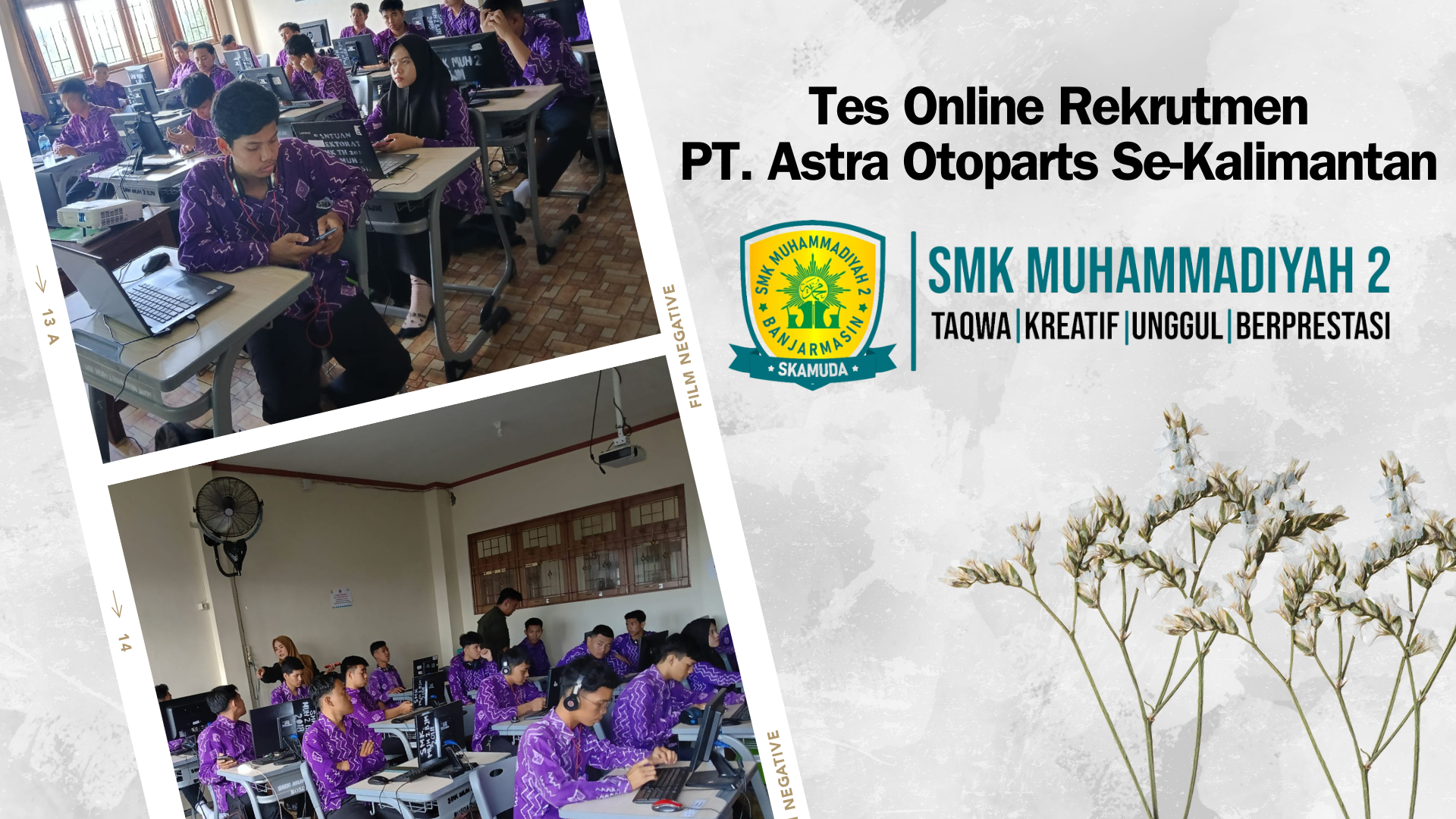 Read more about the article Adakan Kembali Tes Recruitment PT. ASTRA OTOPARTS, Tbk. – SMK Muhammadiyah 2 Banjarmasin