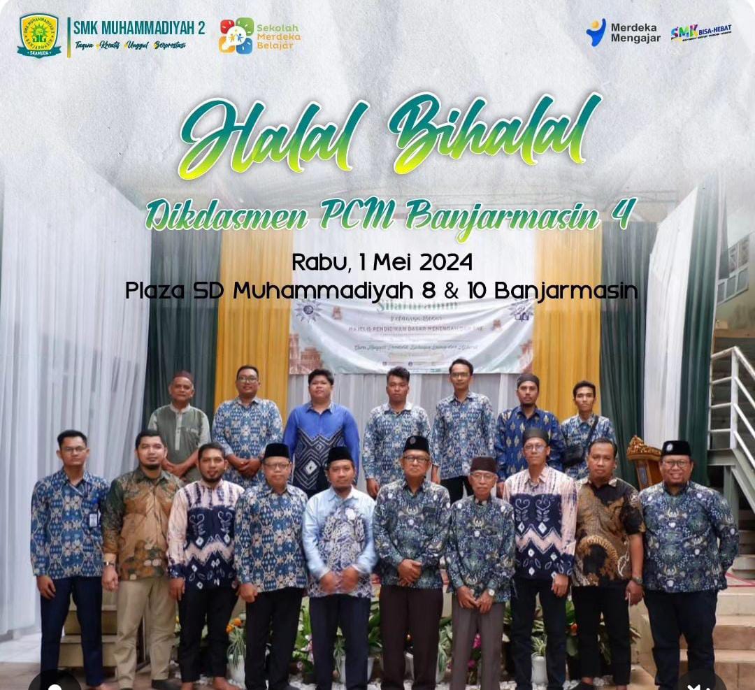 Read more about the article Halal Bihalal Dikdasmen PCM-Banjarmasin 4 Tahun 2024